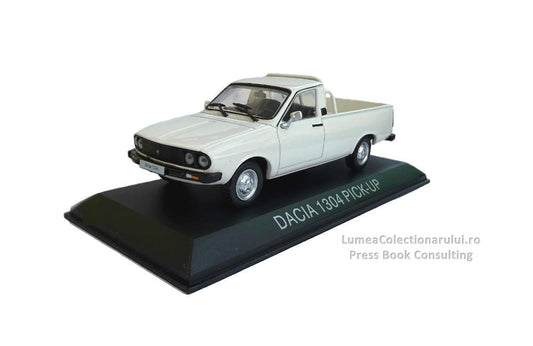 Macheta auto Dacia 1304 alb Nr.3 Editia 2, 1:43 Masini de Legenda DeAgostini