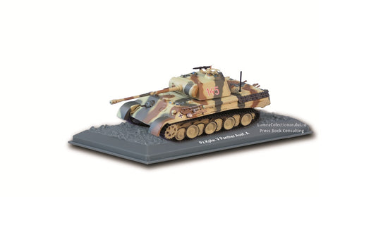 Macheta tanc Pz.Kpfw. V Panther A Nr.02, 1:72 Tancuri DeAgostini