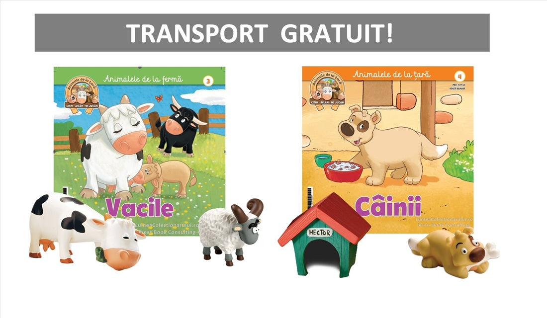 Pack 2 Nr.03-04 Animale de la Tara