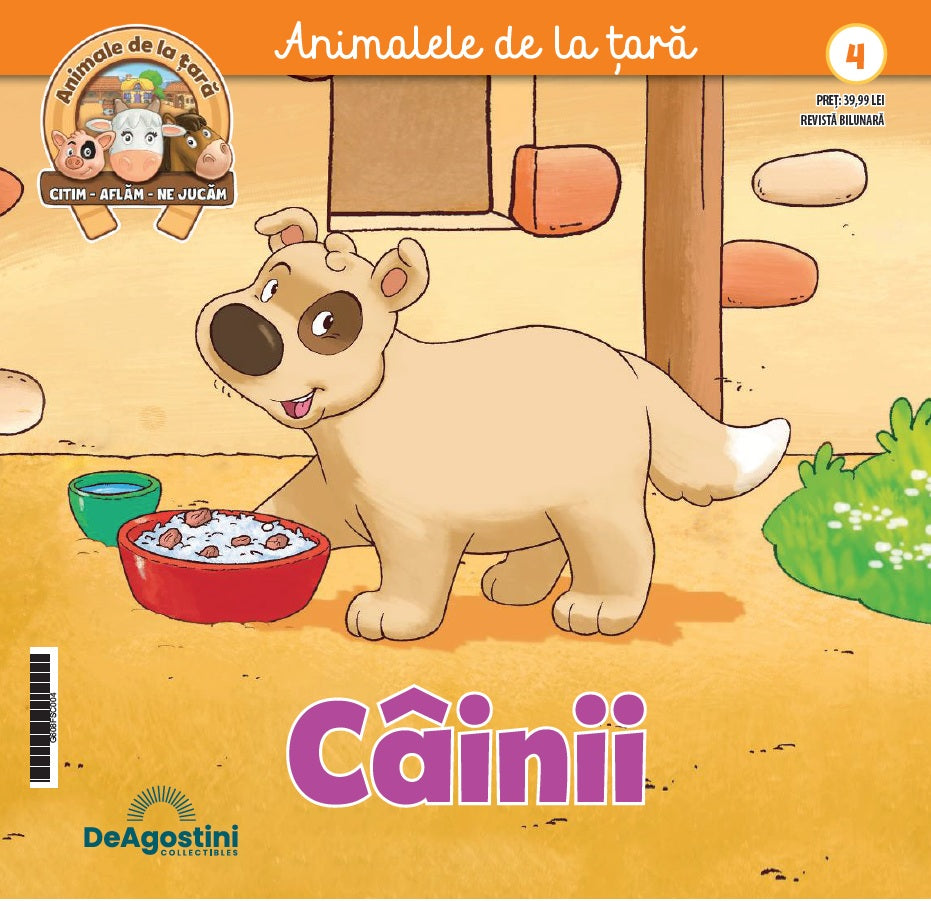 Animale de la tara Cainii Nr.04, Deagostini