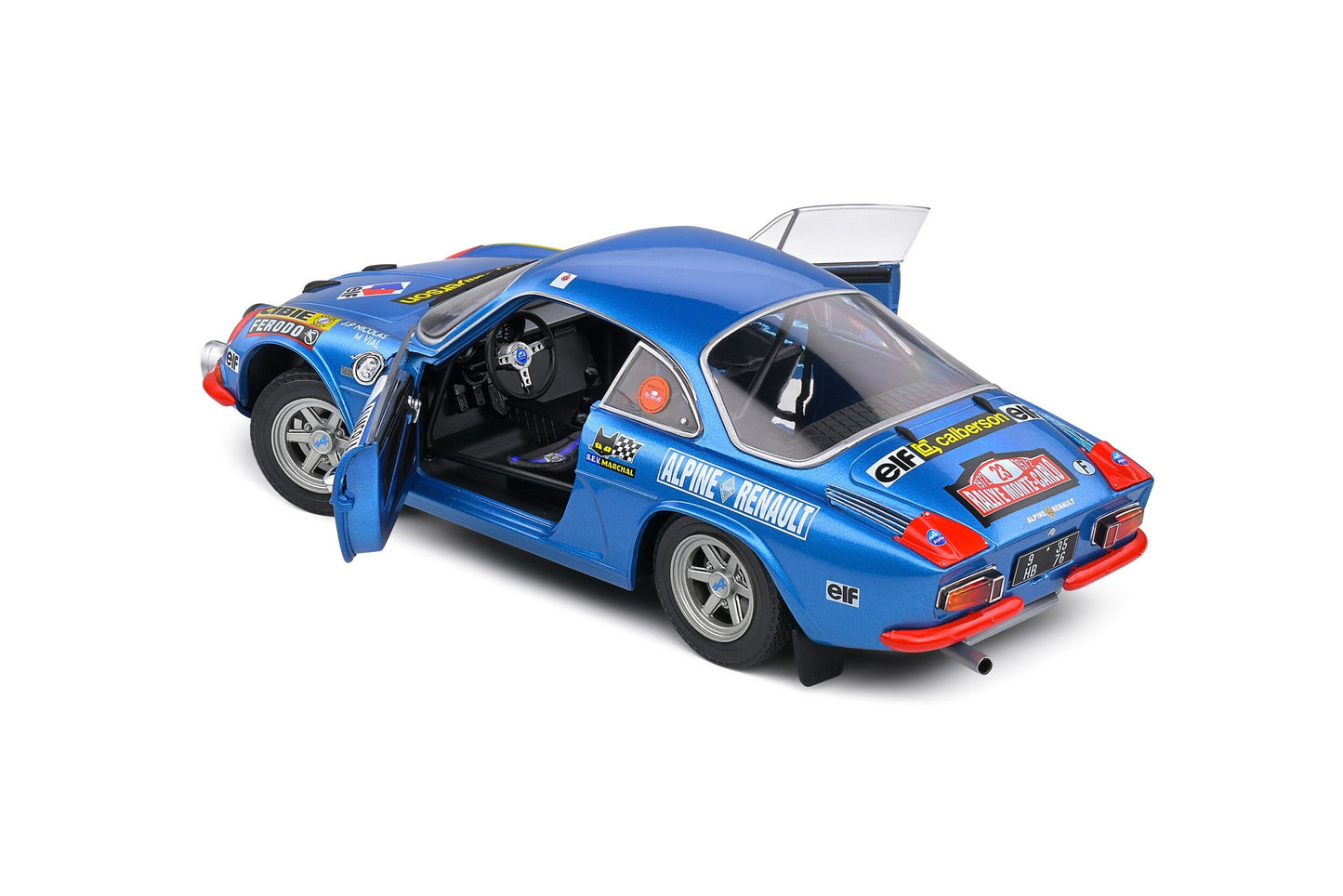 Macheta auto Alpine A110 1600S – Monte Carlo Rally 1972 #23 NicolasVial 1:18 Solido