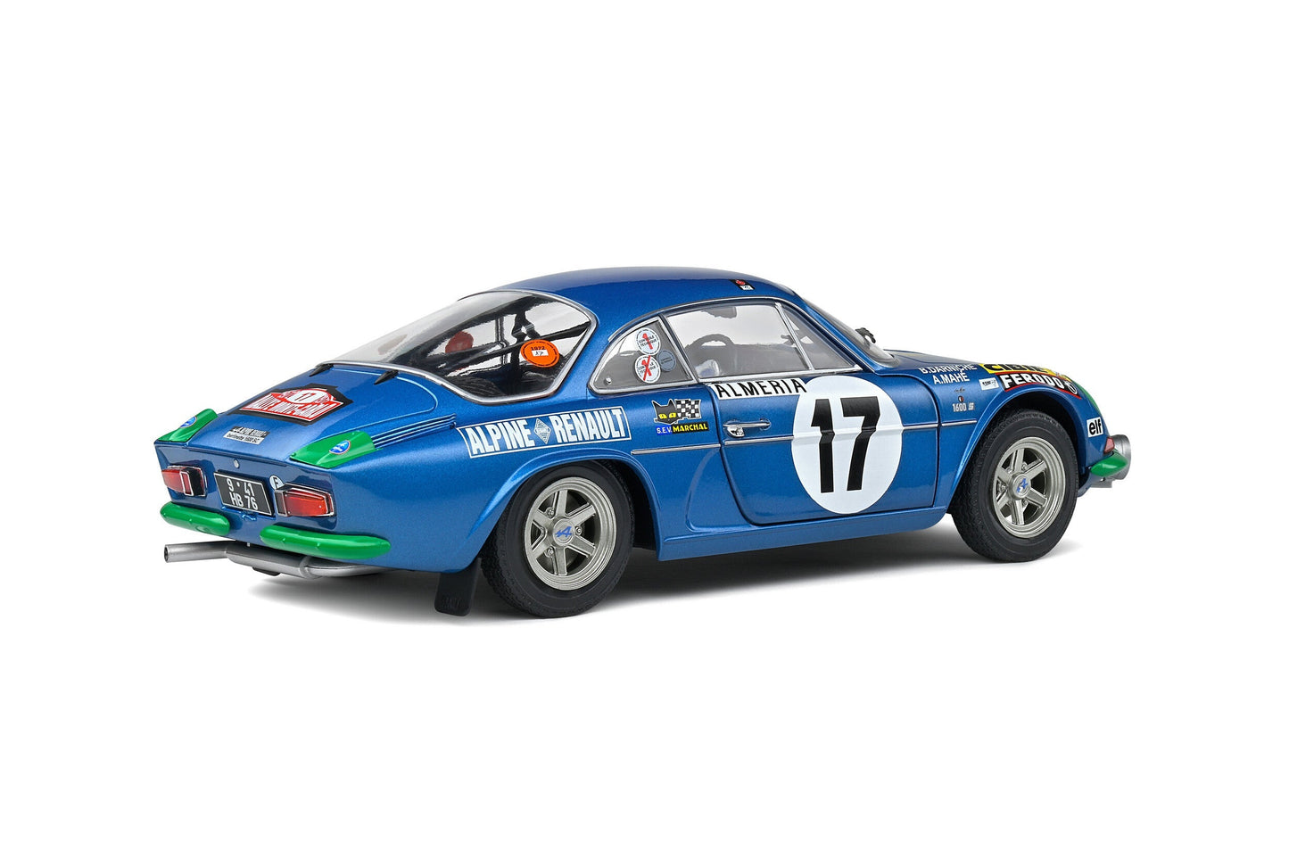 Macheta auto Renault Alpine A110 1600S Monte Carlo #17 Darniche/Mahe (1972) 1:18 Solido