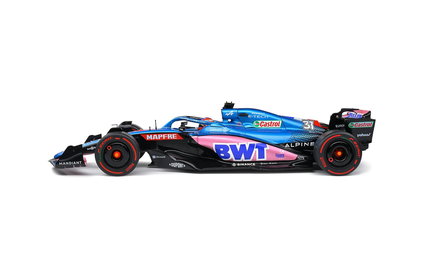 Macheta auto Alpine F1 A522 E. Ocon Australia GP 2022 1:18 Solido