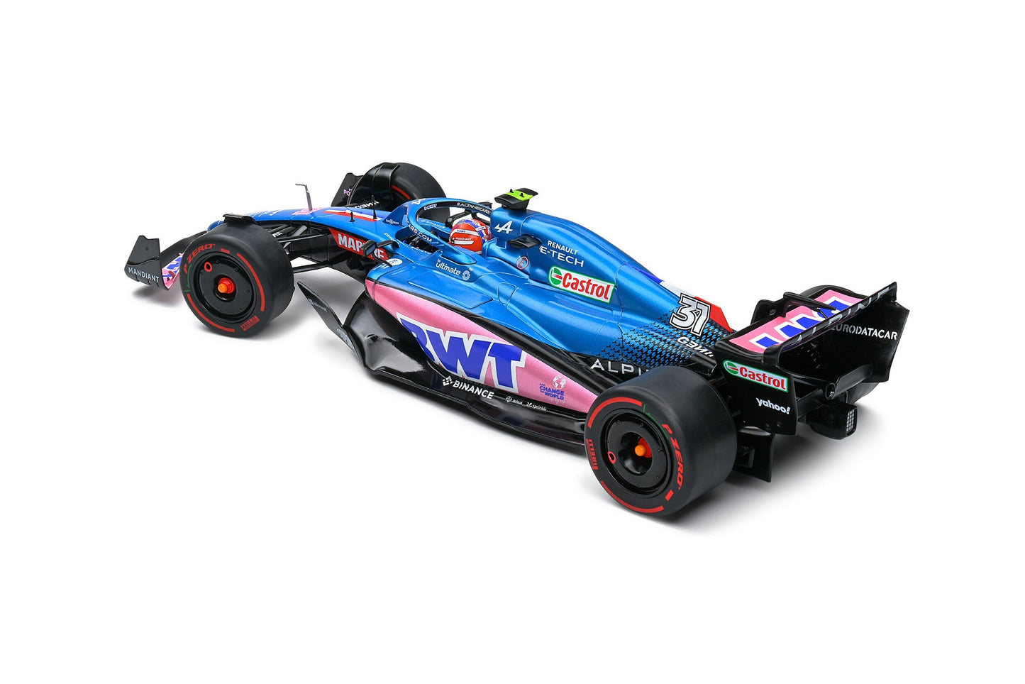 Macheta auto Alpine F1 A522 E. Ocon Australia GP 2022 1:18 Solido