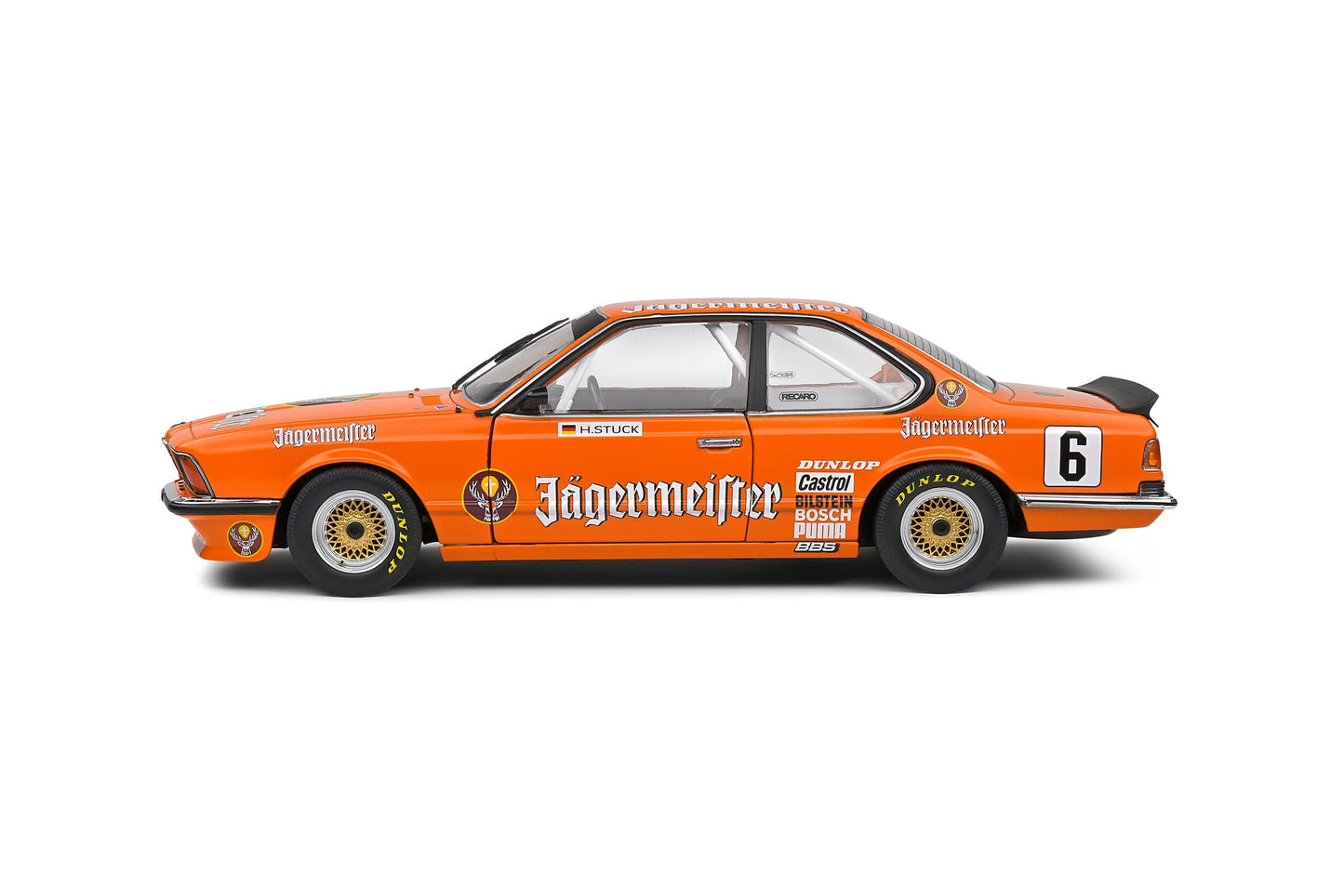 Macheta auto BMW 635 CSI (E24) ETTC 1984 #6 H.Stuck 1:18 Solido