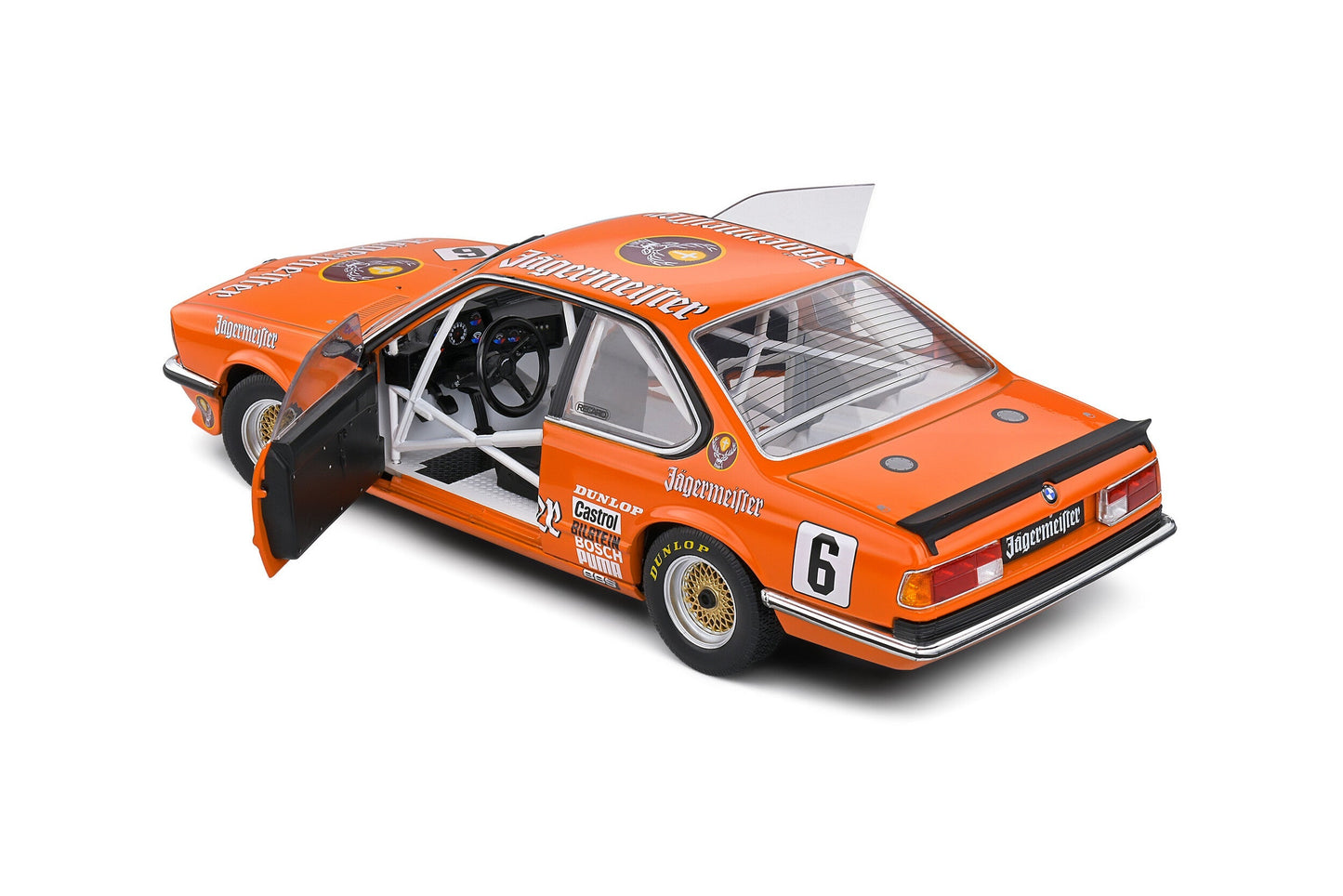 Macheta auto BMW 635 CSI (E24) ETTC 1984 #6 H.Stuck 1:18 Solido