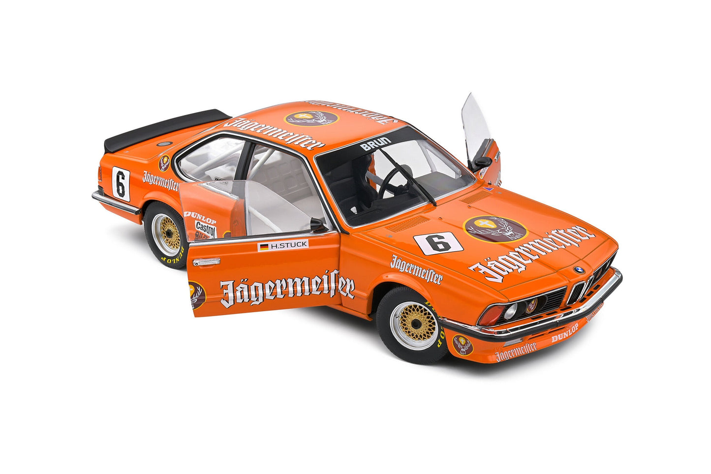 Macheta auto BMW 635 CSI (E24) ETTC 1984 #6 H.Stuck 1:18 Solido