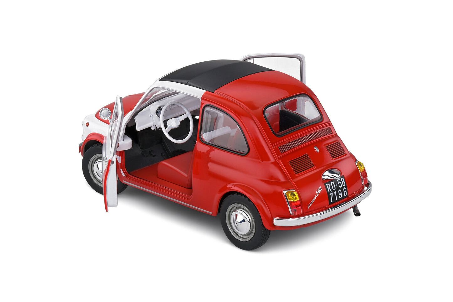 Macheta auto Fiat 500 Dress Di Kappa  (1965) 1:18 Solido