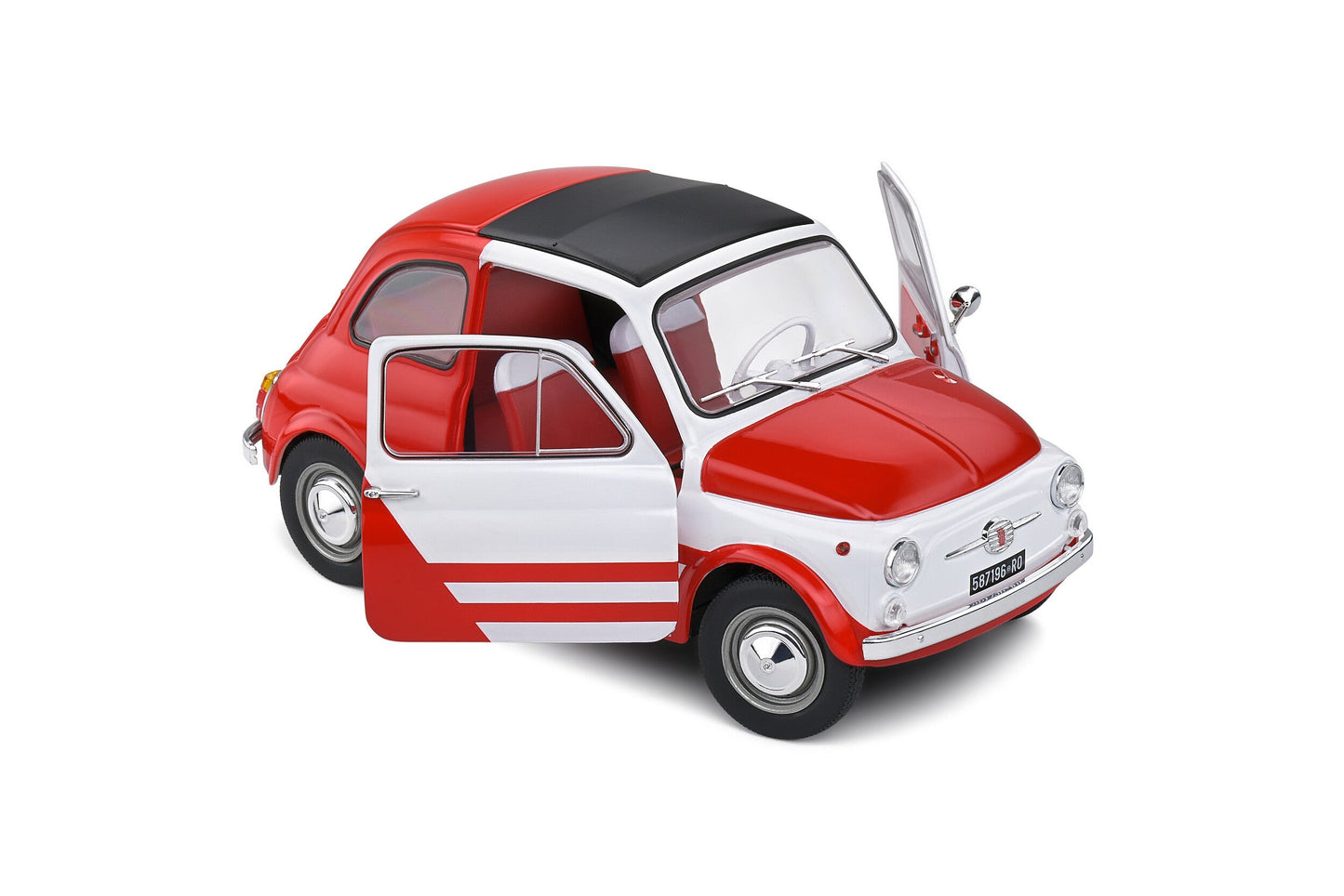 Macheta auto Fiat 500 Dress Di Kappa  (1965) 1:18 Solido