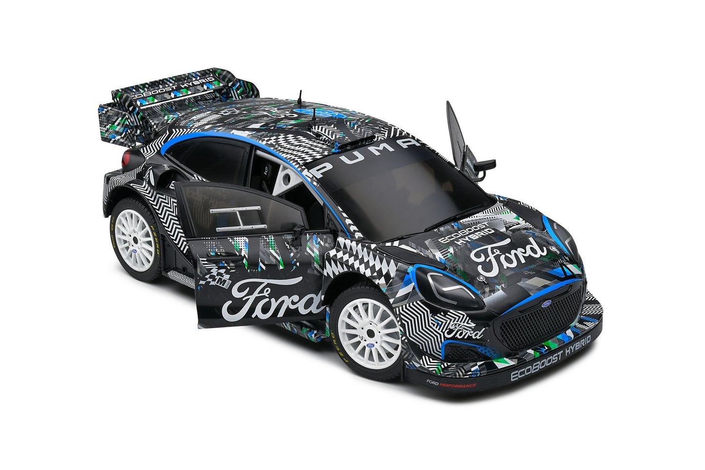 Macheta auto Ford Puma Rally1 Hybrid  Goodwood Festival of Speed 2021  1:18 Solido