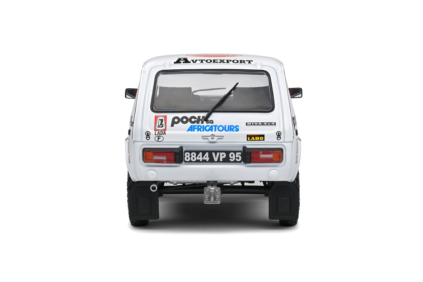 Macheta auto Lada Niva  Paris Dakar 1983 #157 1:18 Solido