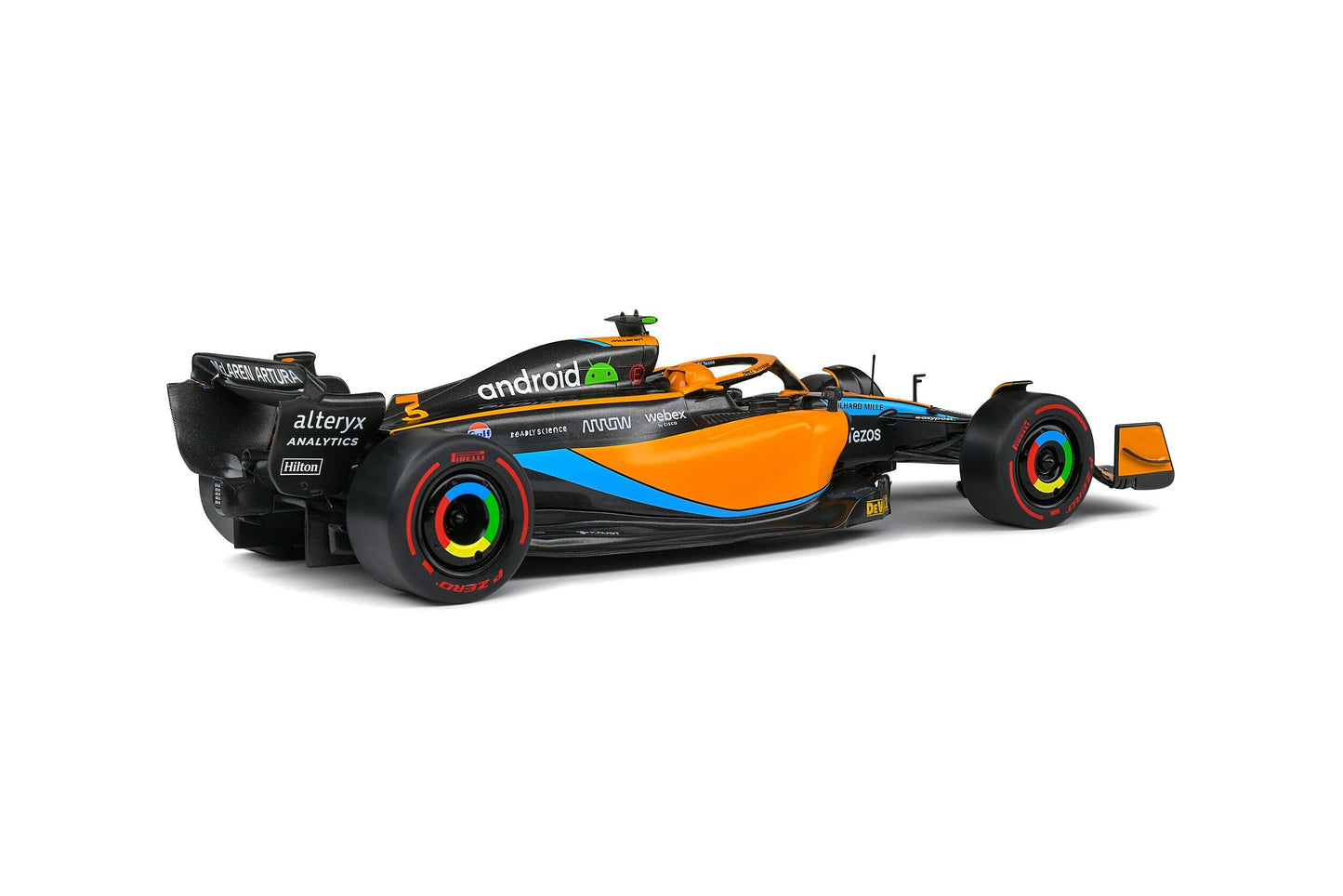 Macheta auto McLaren MCL36 D.Ricciardo Australia GP 2022 1:18 Solido