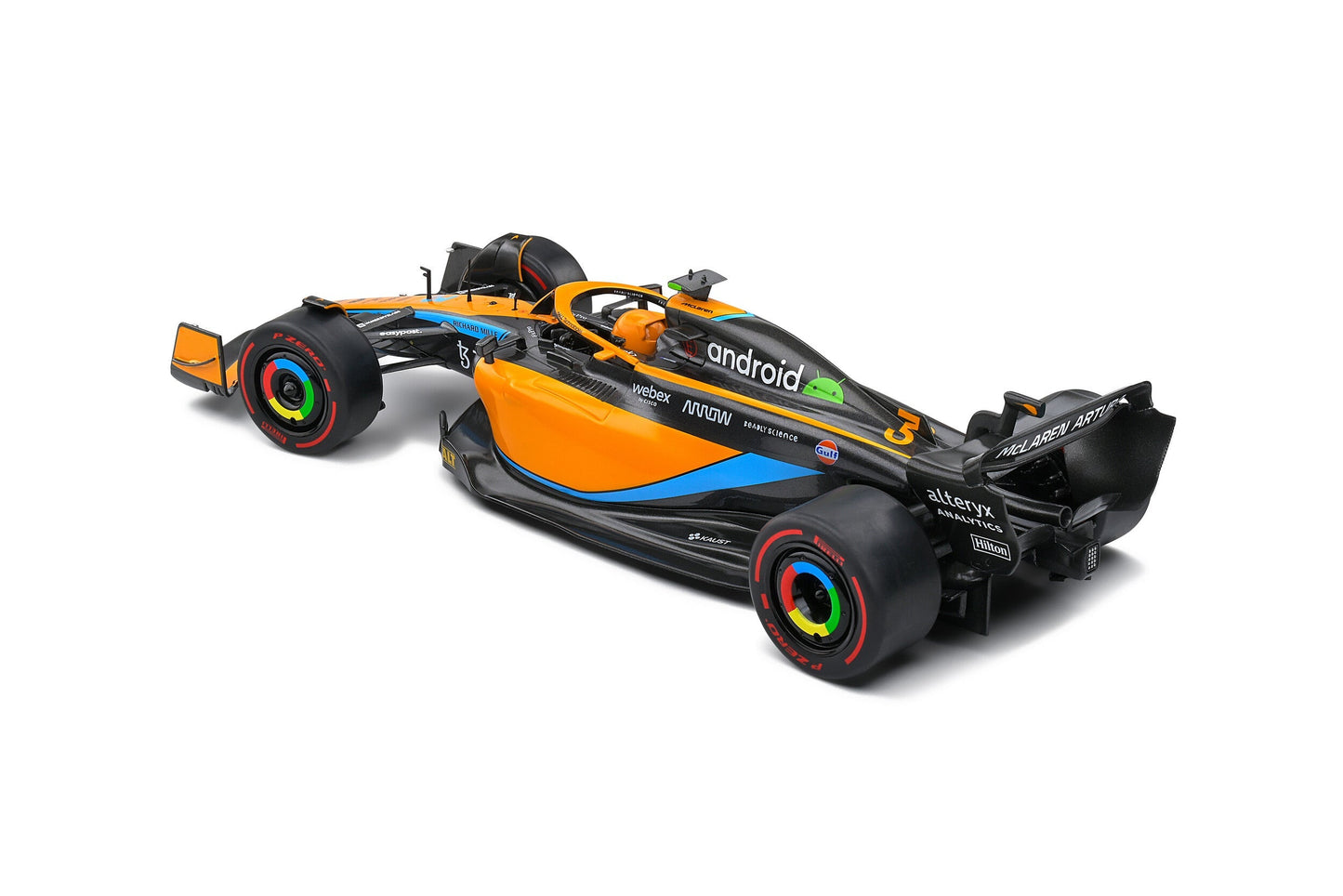 Macheta auto McLaren MCL36 D.Ricciardo Australia GP 2022 1:18 Solido