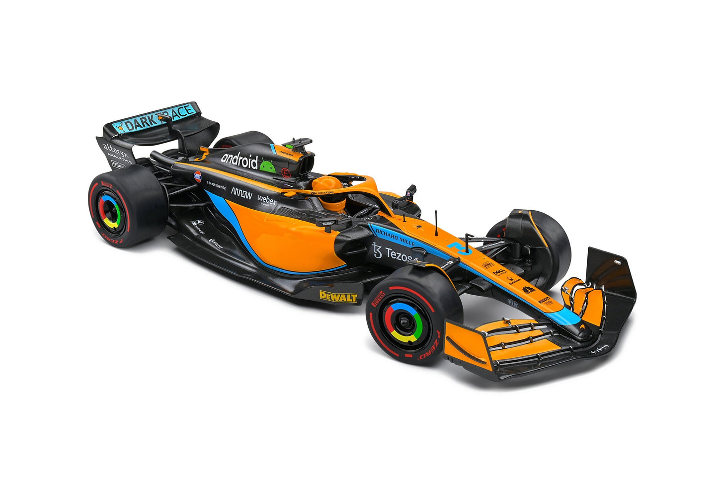 Macheta auto McLaren MCL36 D.Ricciardo Australia GP 2022 1:18 Solido