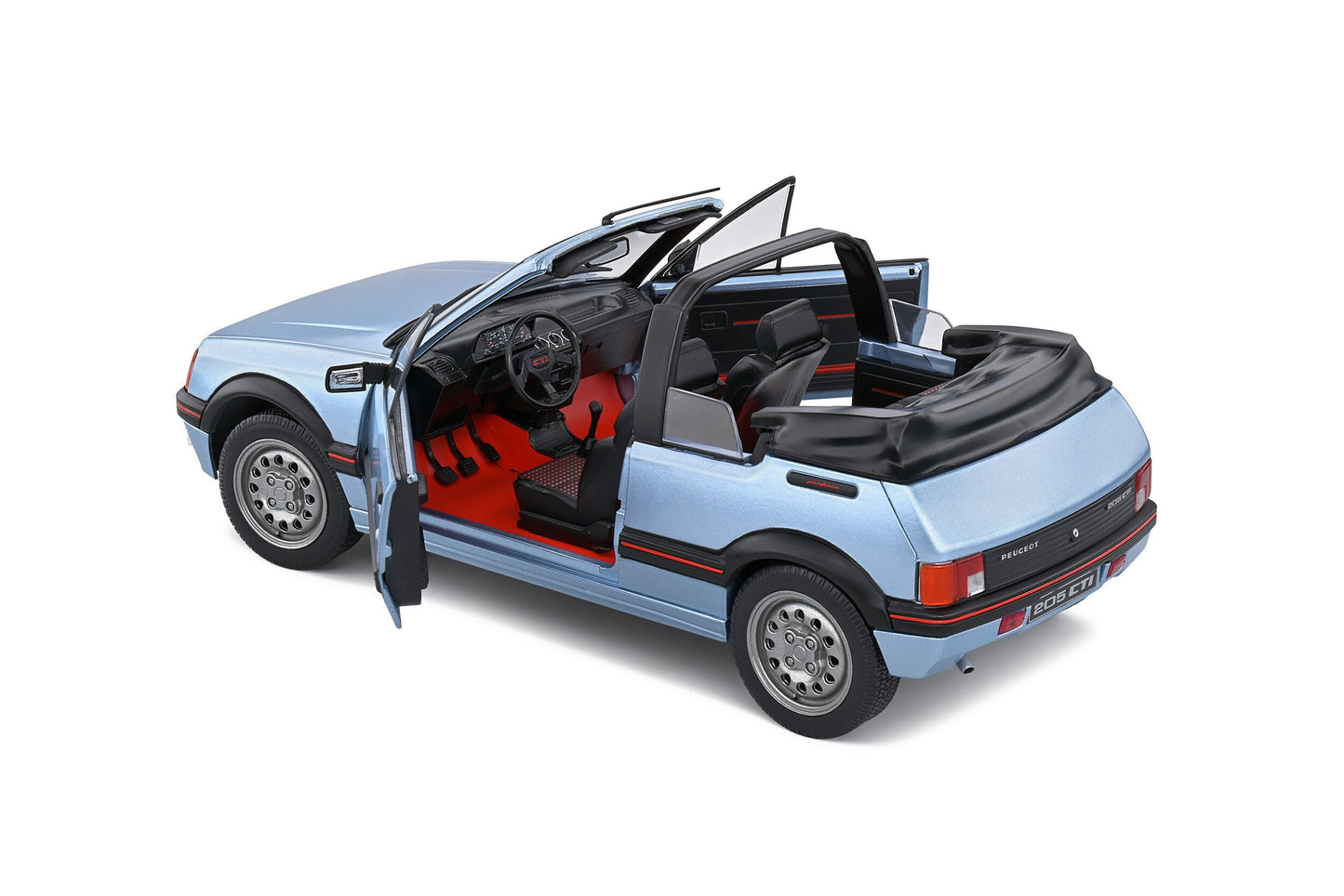 Macheta auto Peugeot 205 CTI (1989) 1:18 Solido