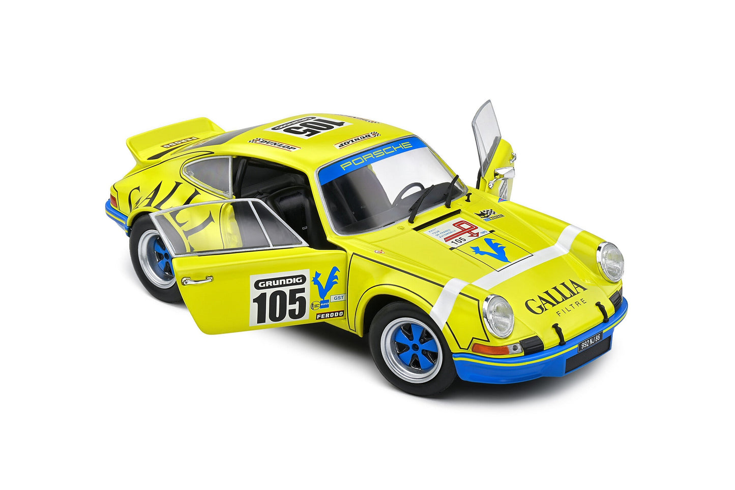 Macheta auto Porsche 911 RSR TOUR DE France AUTOMOBILE 1973 LAFOSSE / ANGOULET 1:18 Solido