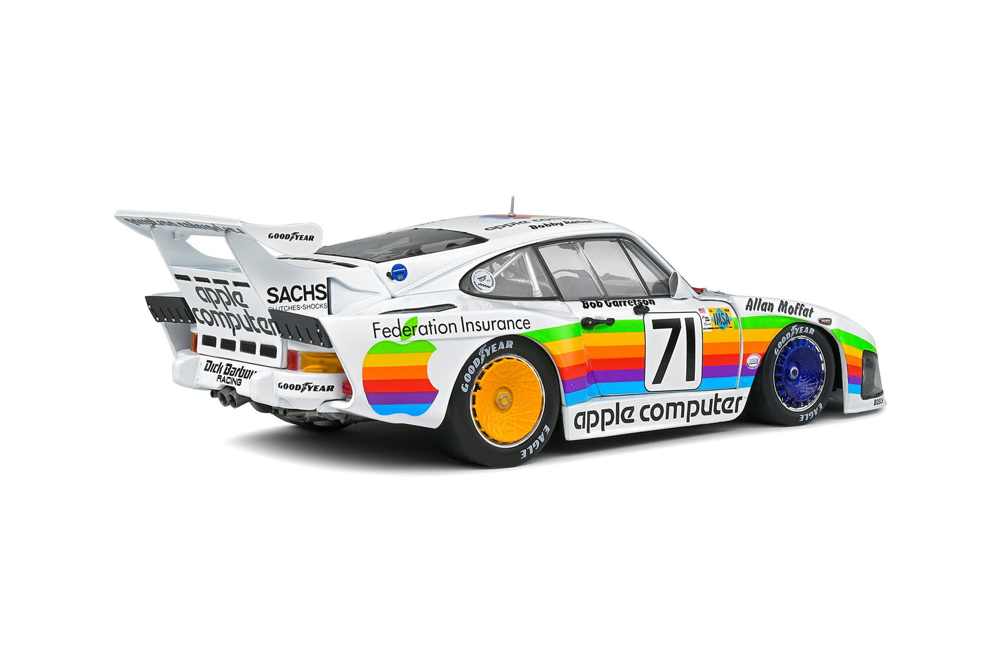 Macheta auto Porsche 935 K3 24H LeMans #71 Rahal/Garretson/Moffat (1980) 1:18 Solido