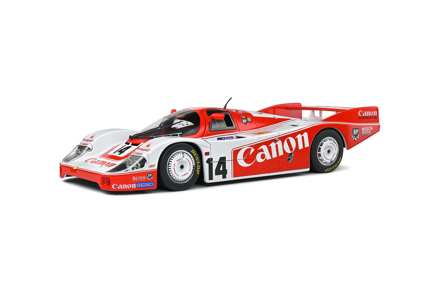 Macheta auto Porsche 956LH RED #14 PALMER / LLOYD / LAMMERS 24H LE MANS (1983) 1:18 Solido