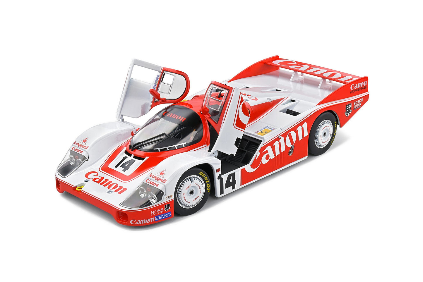 Macheta auto Porsche 956LH RED #14 PALMER / LLOYD / LAMMERS 24H LE MANS (1983) 1:18 Solido