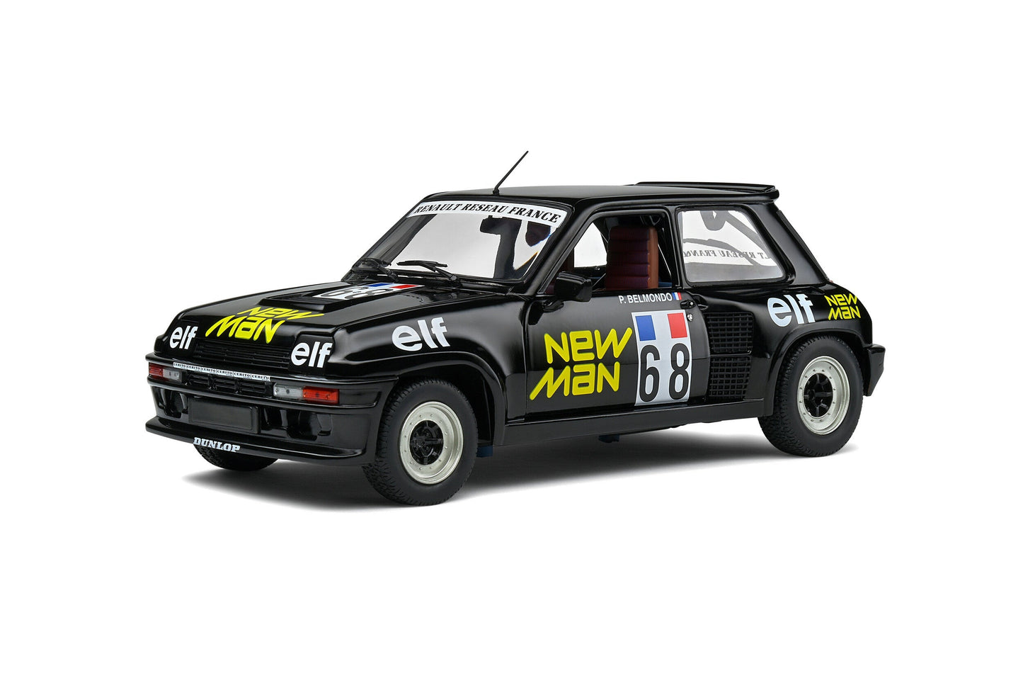 Macheta auto Renault 5 Turbo European Cup 1984 #68 P.Belmondo 1:18 Solido