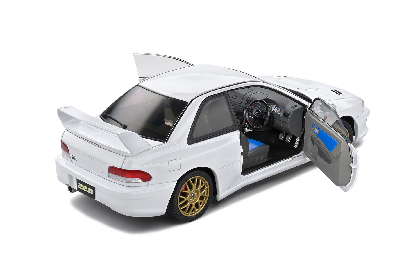 Macheta auto Subaru Impreza 22b (1998) 1:18 Solido