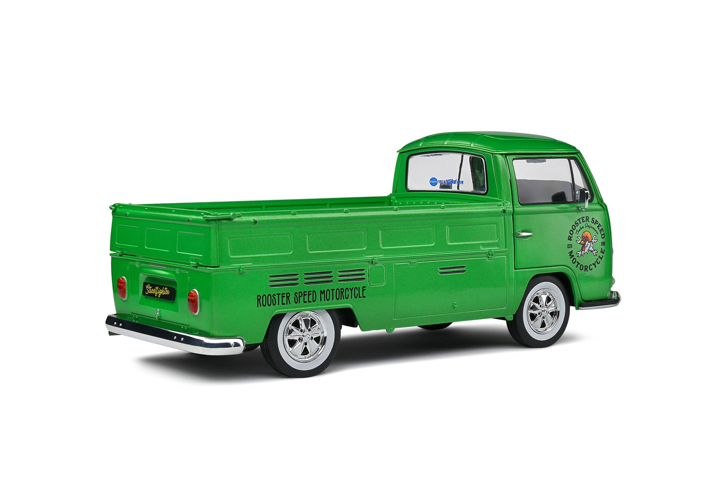 Macheta auto Volkswagen T2 Pick-Up Green Custom (1968) 1:18 Solido