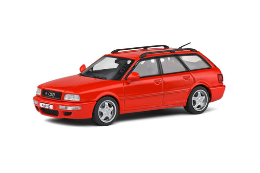 Macheta auto Audi RS 2 Avant Red 1995 1:43 Solido