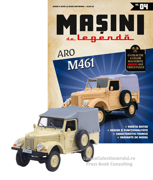 Macheta auto Aro IMS M461 Nr.4 1964, 1:43 Masini de Legenda DeAgostini