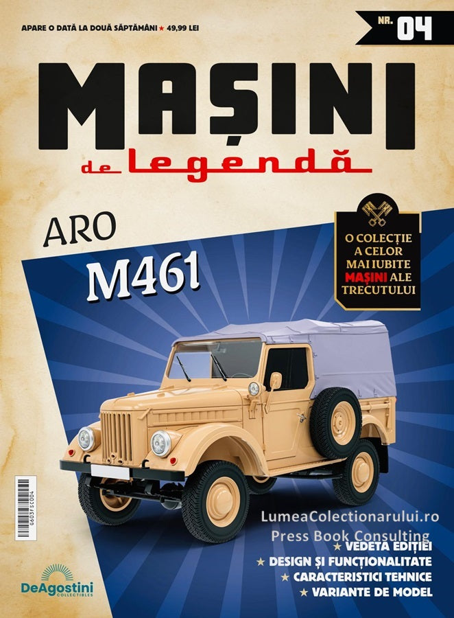 Macheta auto Aro IMS M461 Nr.4 1964, 1:43 Masini de Legenda DeAgostini