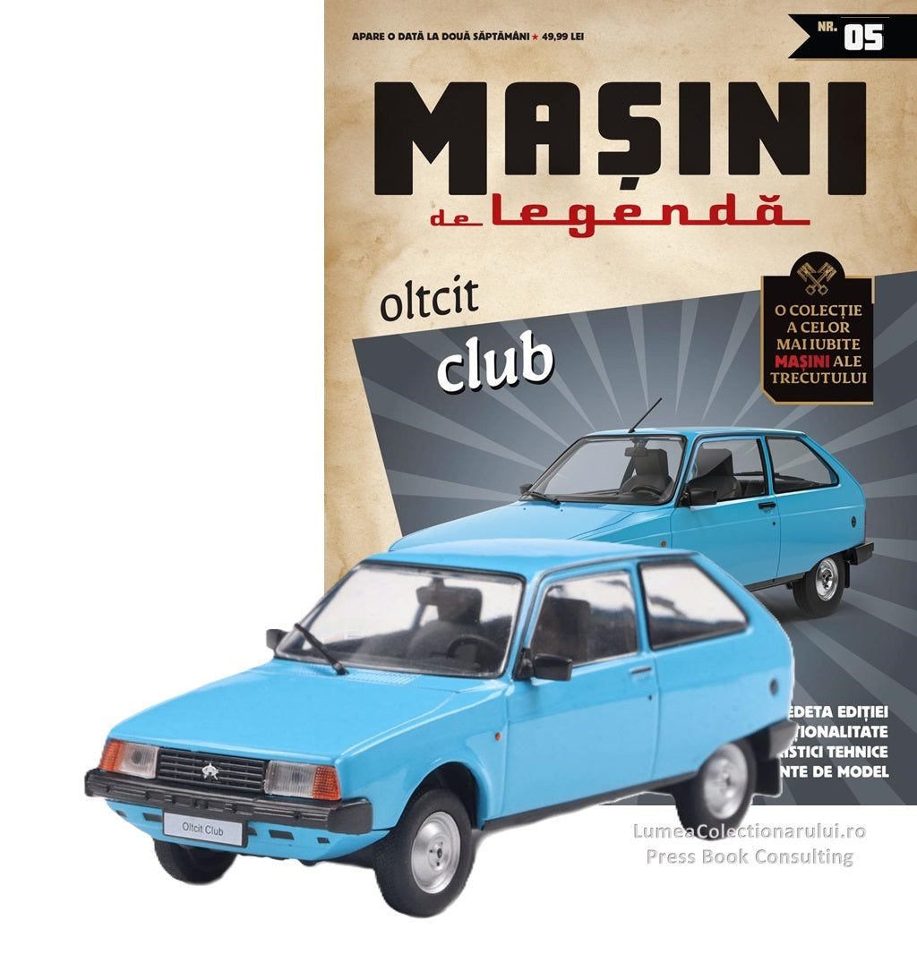 Macheta auto Oltcit Club Nr.5 1982 Editia 2, 1:43 Masini de Legenda DeAgostini