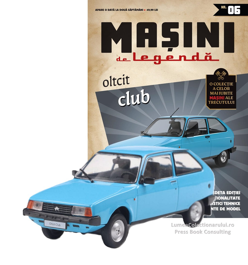 Macheta auto Oltcit Club Nr.6 1982, 1:43 Masini de Legenda DeAgostini