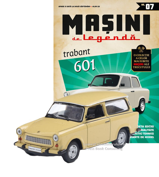 Macheta auto Trabant 601 Nr.7, 1:43 Masini de Legenda DeAgostini