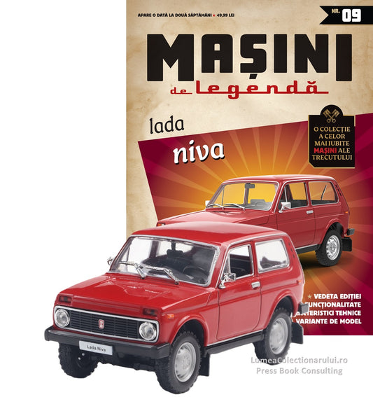 Macheta auto Lada Niva Nr.9, 1:43 Masini de Legenda DeAgostini