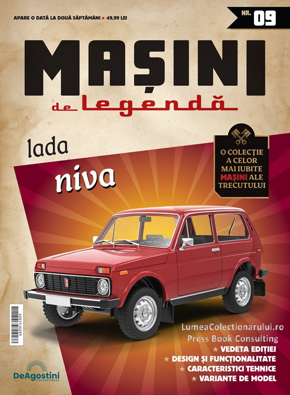 Macheta auto Lada Niva Nr.9, 1:43 Masini de Legenda DeAgostini