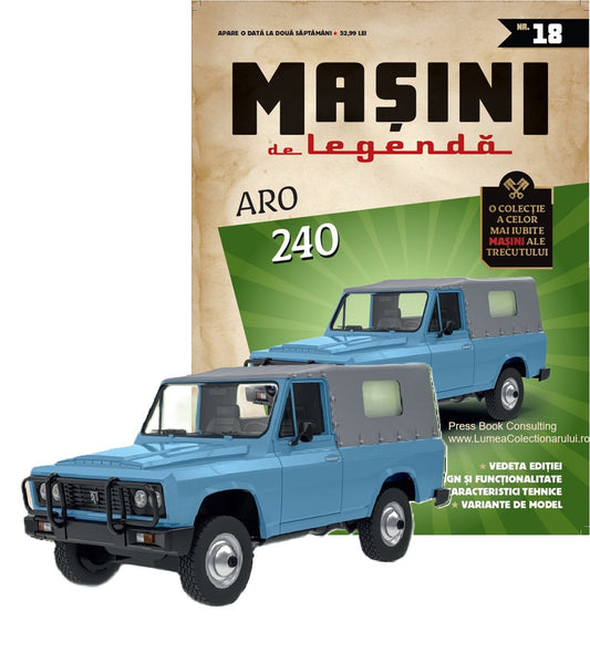 Macheta auto Aro 240 Nr.18, 1:43 Masini de Legenda DeAgostini