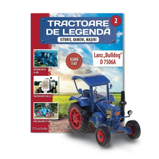 Macheta tractor Lanz Bulldog  D7506A Germania nr.2, scara 1:43 Hachette