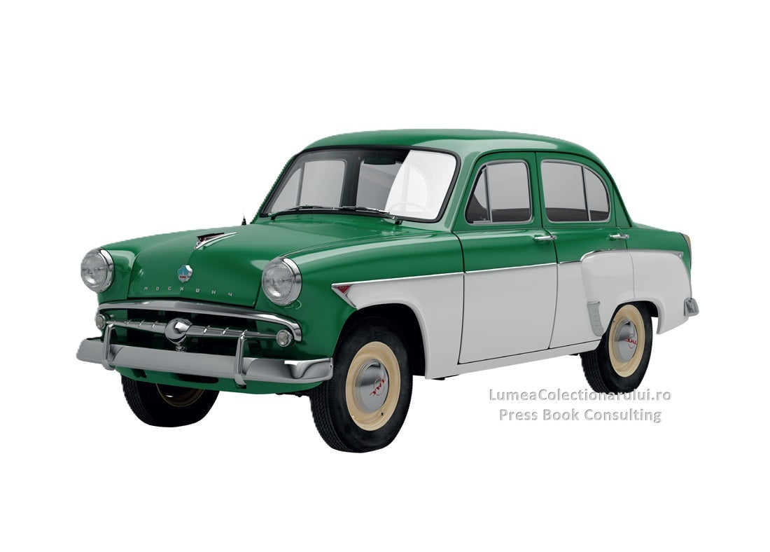 Macheta auto Moskvitch 407 Nr.22, 1:43 Masini de Legenda DeAgostini