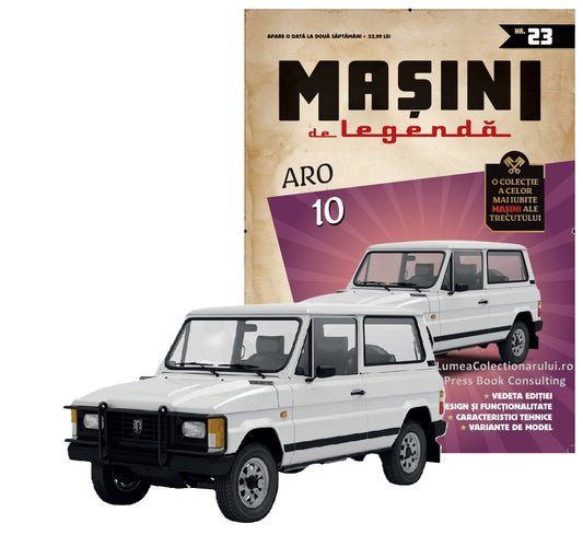 Macheta auto ARO 10 Nr.23, 1:43 Masini de Legenda DeAgostini