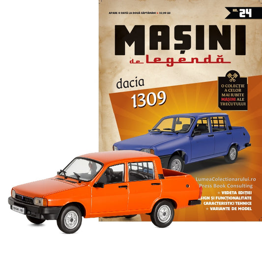 Macheta auto Dacia 1309 Nr.24, 1:43 Masini de Legenda DeAgostini