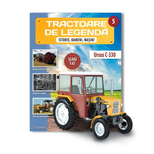 Macheta tractor URSUS C330 - Polonia nr.5, scara 1:43 Hachette