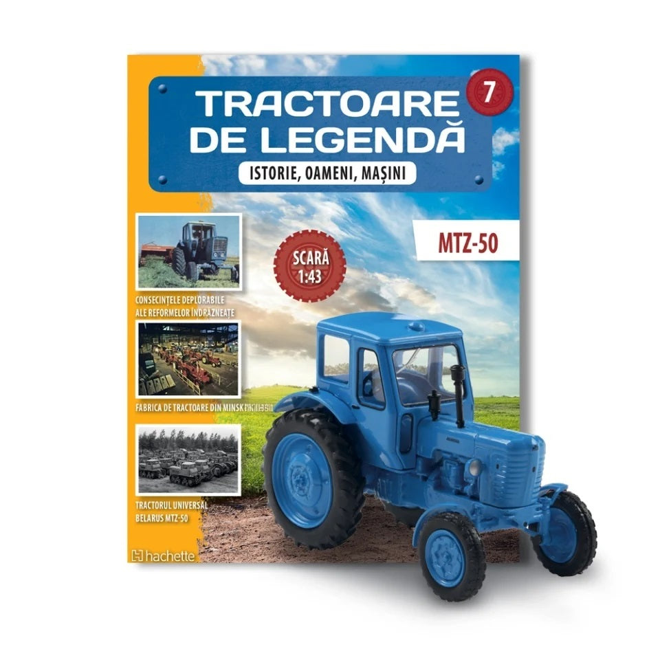 Macheta tractor MTZ-50URSS - Belarus nr.7, scara 1:43 Hachette