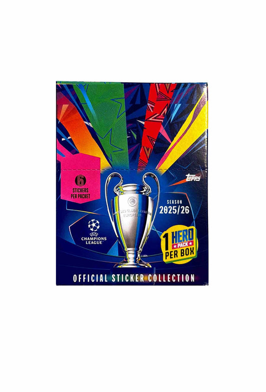 Topps Stickere Cutie plicuri 50buc UEFA Champions League 2025/26