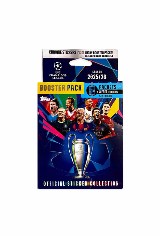 Topps Stickere Booster Pack UEFA Champions League 2025/26