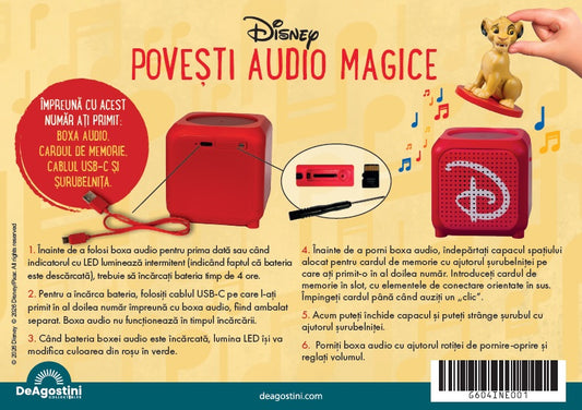 Povesti Audio Magice - Cartea Junglei Nr.2, Deagostini