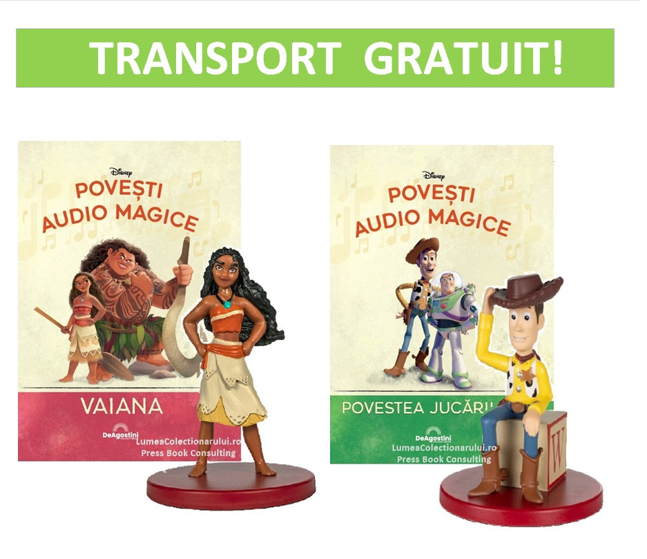 Pack 4 Nr.8-9 Povesti Audio Magice Deagostini