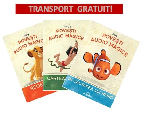 Pack Nr.1-3 Povesti Audio Magice Deagostini