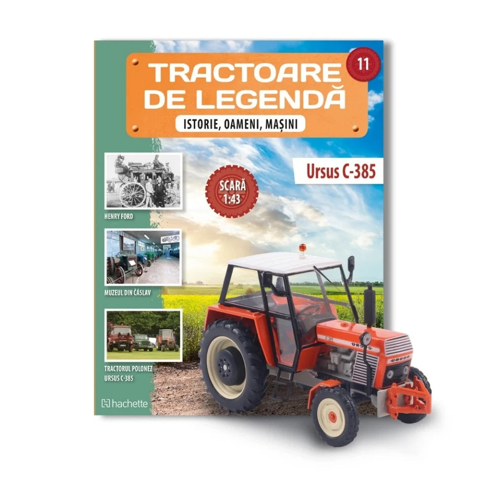 Macheta tractor URSUS C385 - Polonia nr.111, scara 1:43 Hachette