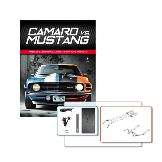 Macheta auto Camaro vs Mustang KIT nr.3, scara 1:18 Maisto