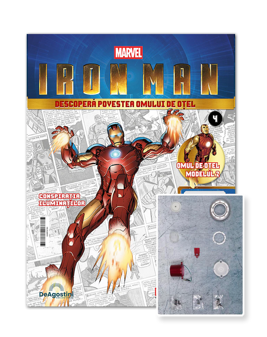 Macheta Iron Man - Armura MARK III nr.4, KIT construibil Deagostini
