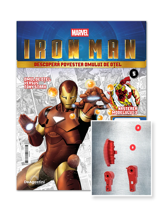 Macheta Iron Man - Armura MARK III nr.5, KIT construibil Deagostini